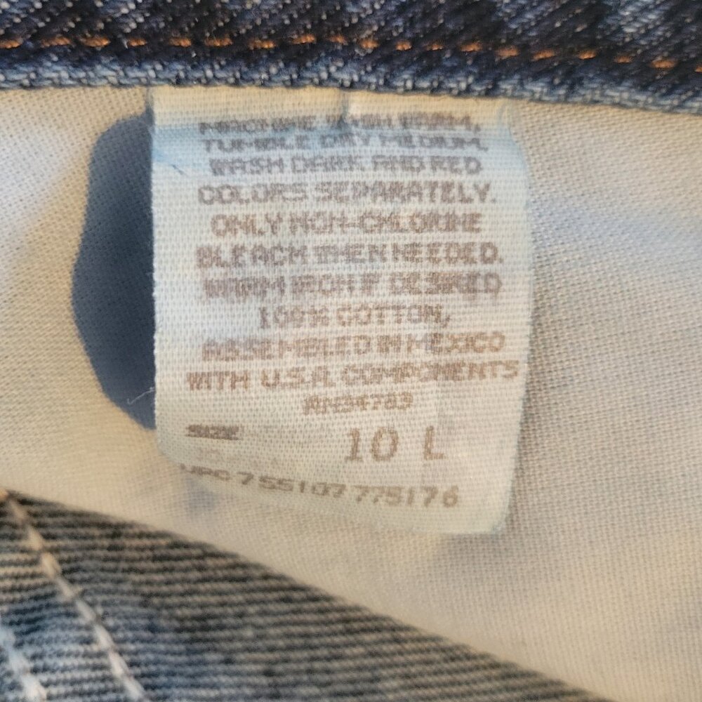 Riders by Lee, Eased Fit, Straight leg jeans, dark stone, size Misses 10 Long - Picture 2 of 10